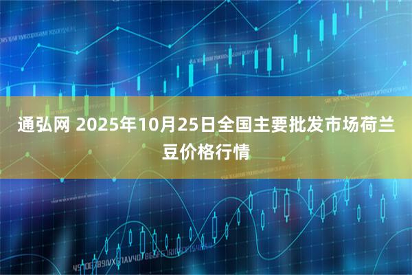 通弘网 2025年10月25日全国主要批发市场荷兰豆价格行情